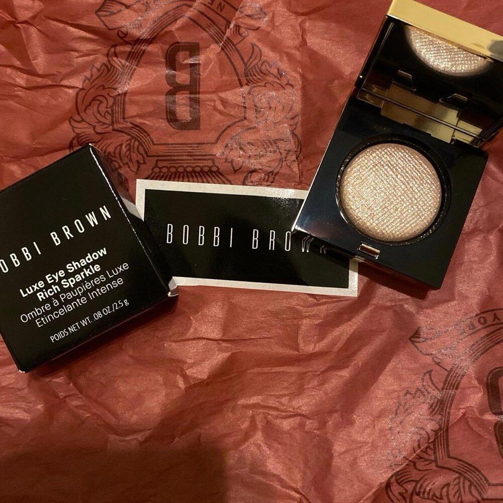 Bobbi Brown luxe eye shadow rich sparkle MOONSTONE